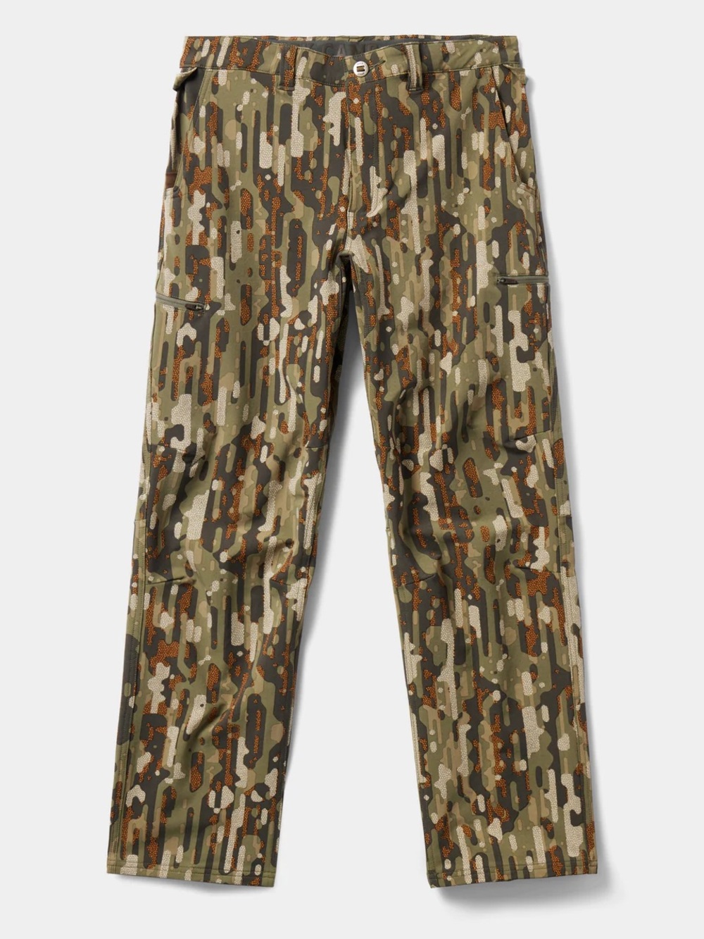 32 REGULAR Duck Camp Men’s Tracker Pants in Woodland Camo